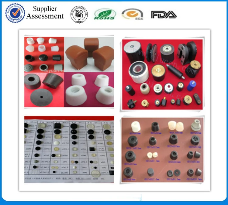 Rubber Pipe Fitting Vibration Damper / M3 Rubber Vibration Damper