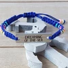 Mens Bracelet Dreaming of the sea stainless steel summer style, Christmas gift,birthday present,factory wholesale