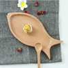 Biodegradable Food Grade Wood Plate With Promotional Price Cartoon Shape Wooden Plate Eco-Friendly Durable For Kitchen Use