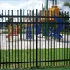 high quality 3" Aluminum swimming pool fence panels / narrow picket space metal fence