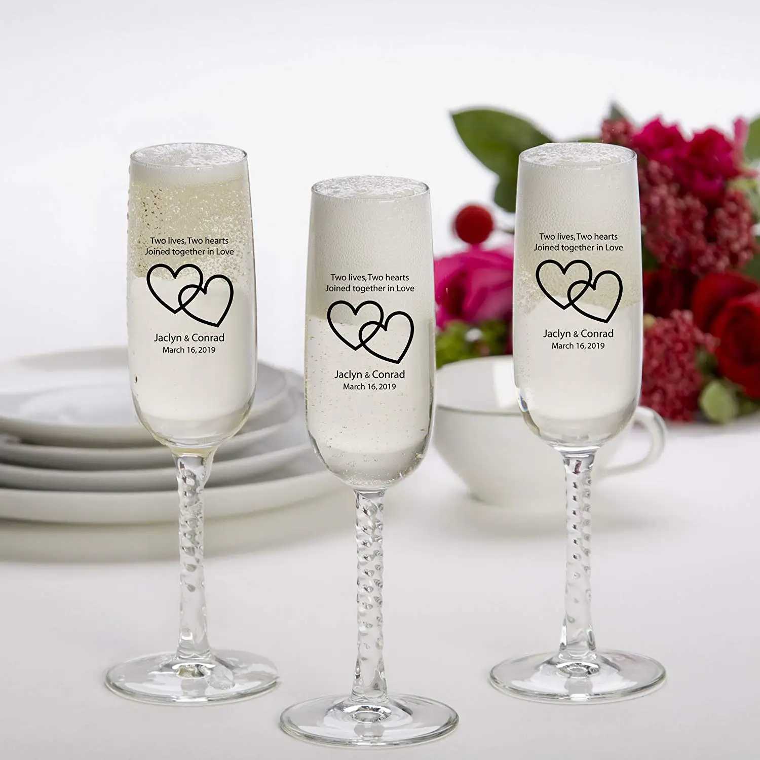 Cheap Cheap Personalized Champagne Flutes, find Cheap Personalized