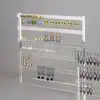 Wholesale AcrylicJewellery Earring Display for Multiple Earrings, Clear Acrylic Drop Earring Jewellery Display Stand Rack