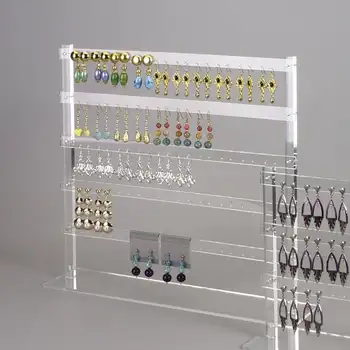 Whole Acrylicjewellery Earring Display For Multiple Earrings Whole Acrylicjewellery Earring Display For Multiple Earrings Clear Acrylic Drop Jewellery Stand Rack