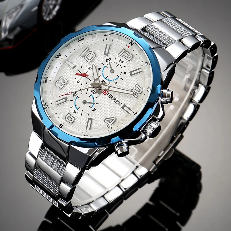 Curren 8276 New Curren Watches Men Quartz Topbrand Military Male