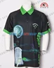Sunwin wear factory custom design top quality dart t shirt for team club dart de with individual design