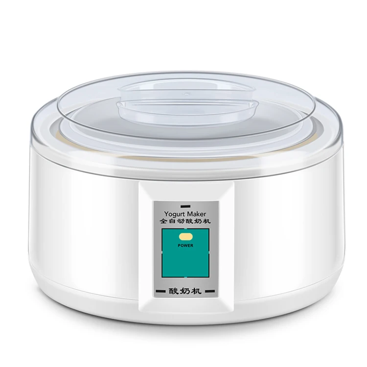 1.5L glass cup LCD digital display commercial industrial plastic  automatic electric yogurt maker