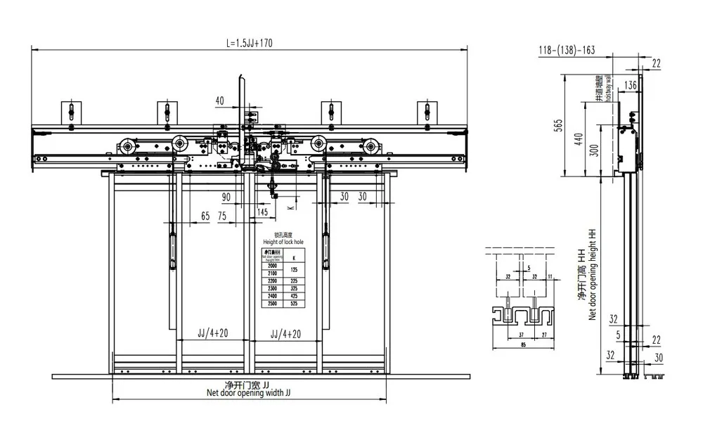 Klefer automatic lift doors схема на русском