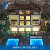 Classic 3D house model design for villa , architectural model maker