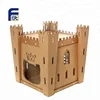 Custom castle house shape cardboard model