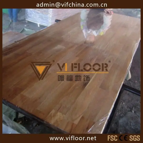 
New arrivel solid wood worktop with finger jointed 
