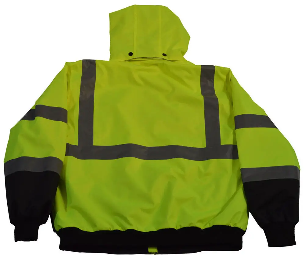 Men's Safety Green Bomber Jacket High Vis Safety Jacket Buy Safety