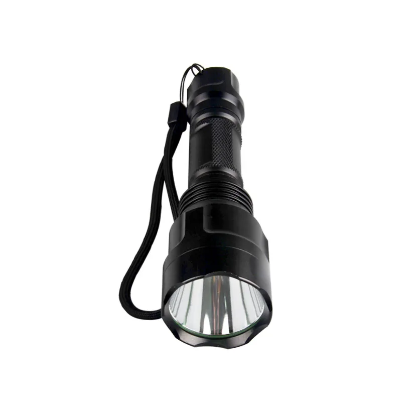 Aluminum Alloy 1000 Lumens 3 Modes C8 XPE Flashlight For Camping