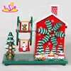 Deluxe Funny christmas music box,Christmas music box for wedding presents,Christmas music box for home decorations W07B017A
