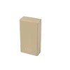 double-deck high quality kraft brown currgated paper boxes for packaging gift