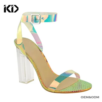 Holograma Transparente Mujer Caliente Tacón 2018 Venta Pvc 2018 Sandalias Luciet De Zapatos Buy Transparentes Mujeres zapatos Holograma kX08PNnZwO