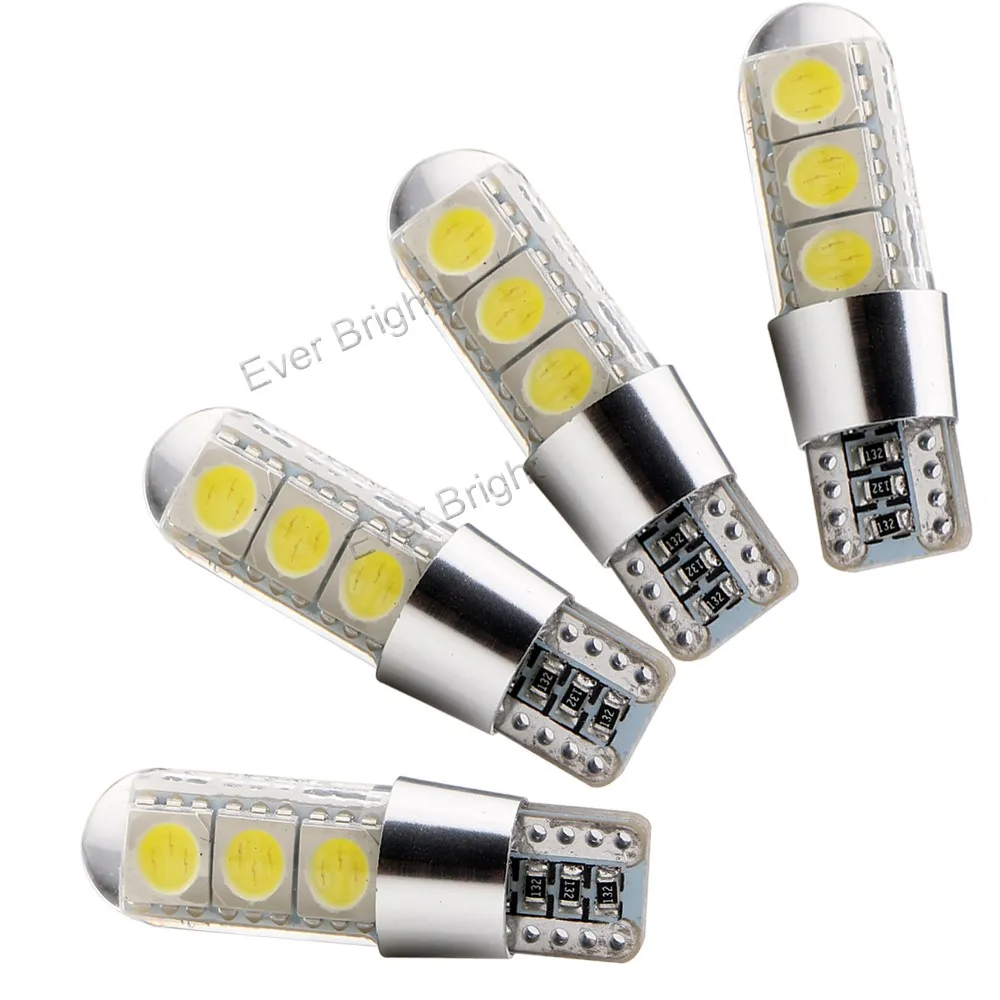 The Most Bright Car Exterior Led Light Bulb 5050 6md Auto Bulb Lamp T10