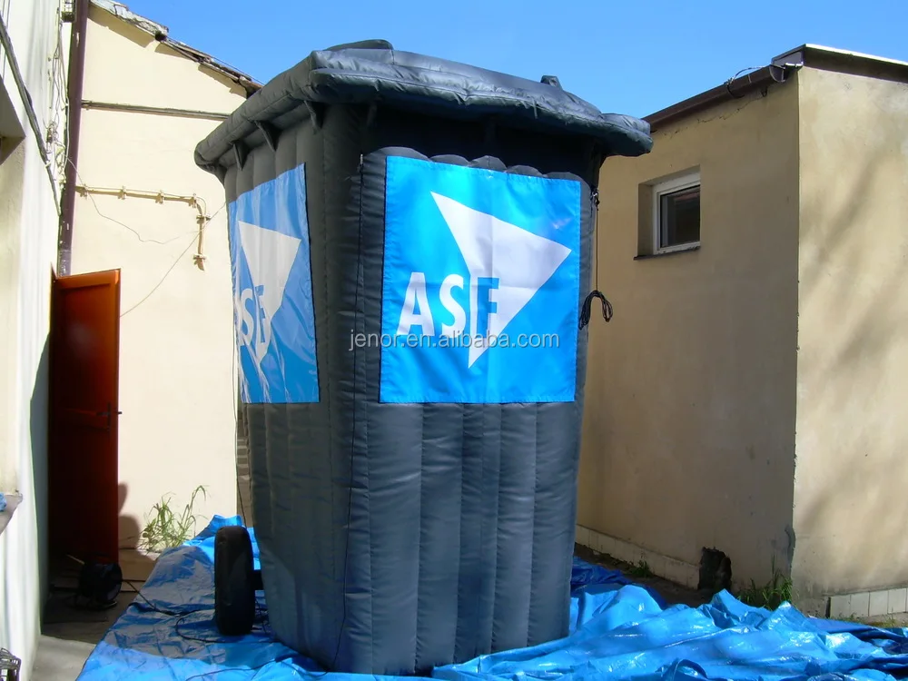 Large Advertising Inflatable Rubbish Bin Inflatable Trash Can Buy
