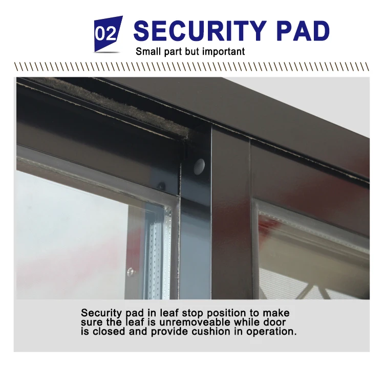 aluminium security mesh grills design aluminum sliding door for balcony with security system China manufacturer