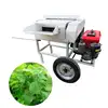 New design low price diesel or motor engine hemp decorticator machine