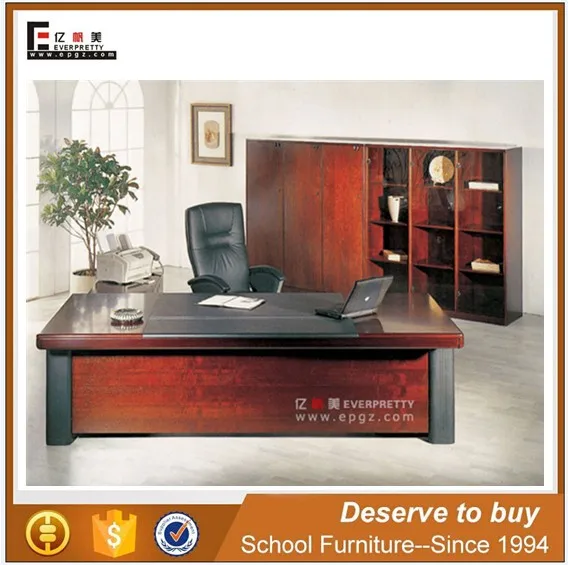 Office Furniture Luxury Classic Table Manager Executive Solid Wood