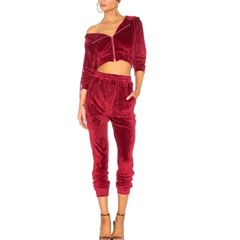 velvet sweatsuit