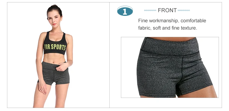 Popular Design Fashion Custom Sports Soft Yoga Shorts - Buy Stylish Eco