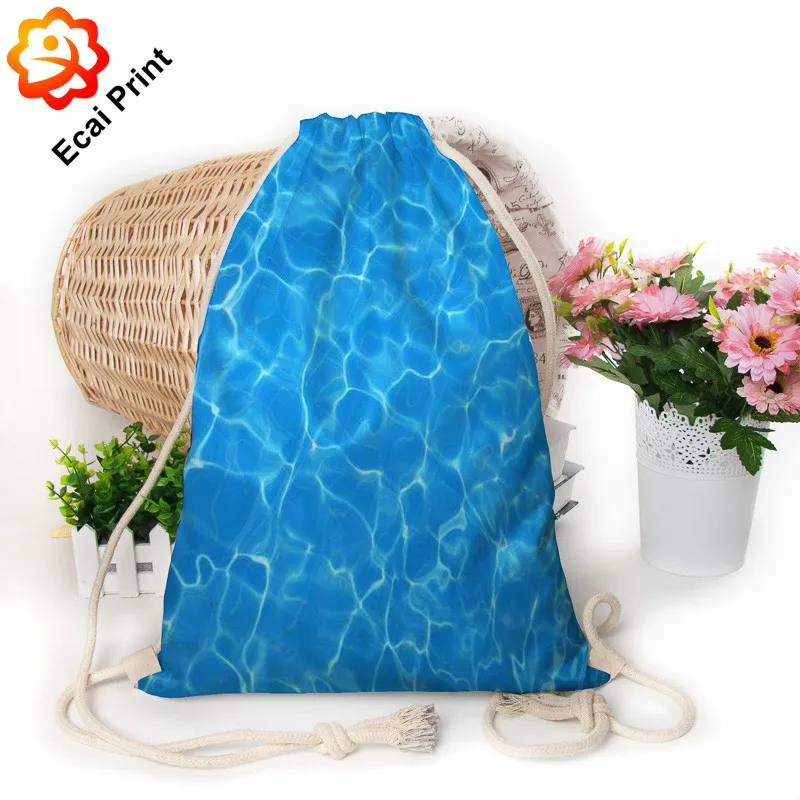 Special Small Sublimation Custom Made Drawstring Gym Bag Buy Custom