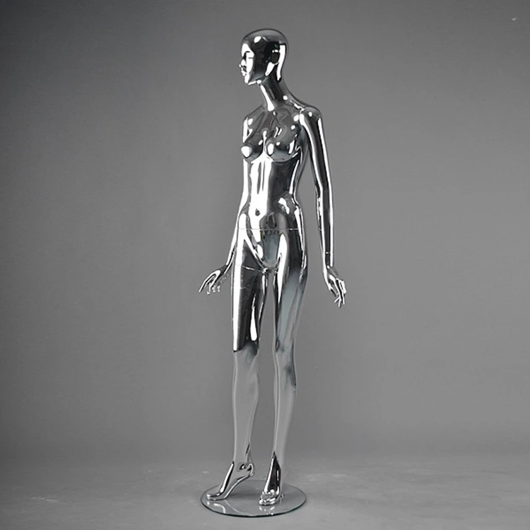 colorful chrome abstract silver gold female or male full body mirror mannequins for sale.jpg