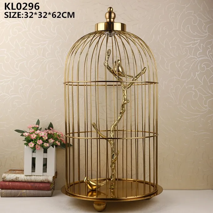 Other Home Decor Pieces Metal Electroplate Gold Birdcage Buy Birdcage For Decoration Metal Birdcage Electroplate Gold Birdcage For Home Decor Product On Alibaba Com