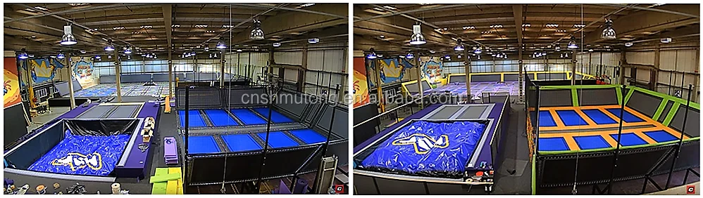 Commercial Indoor Trampoline Center on sale