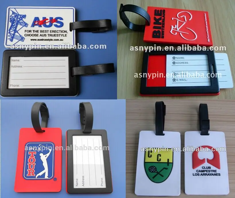 Rubber Pvc Golf Name Tag Golf Id Bag Tag For Competition Gifts Buy