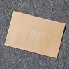 Custom size brown paper envelop for invoice pack