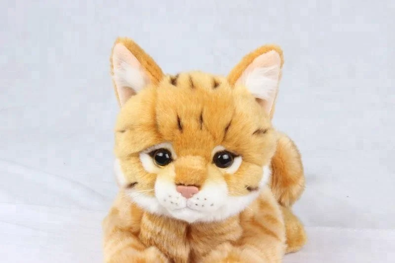 realistic kitten plush