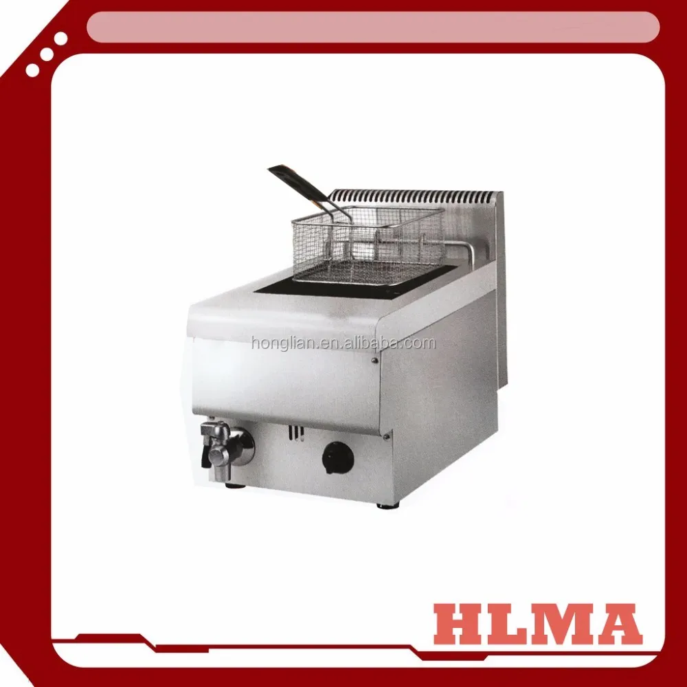 Commercial Table Top Automatic Gas Deep Fryer - Buy High Quality Gas ...