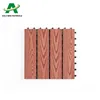 WPC embossed flooring wholesale price waterproof and uv-resistant interlocking click composite outdoor wood plastic deck tiles