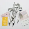 Amazon top seller 2018 quality chinese products cutlery set tasting spoons dining table sets forklift forks metal tableware