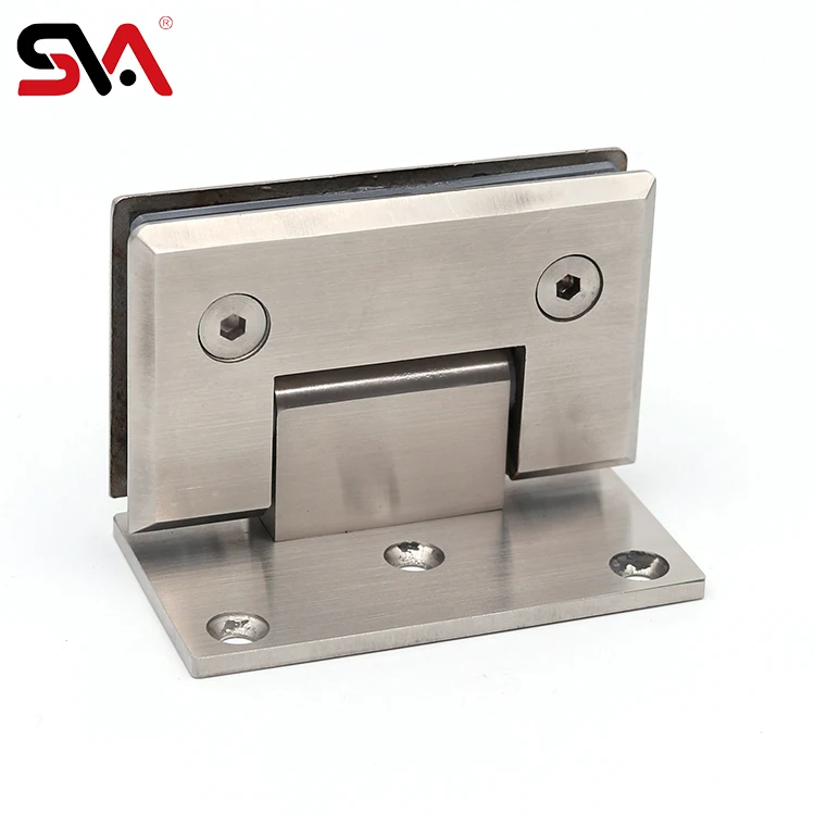 Gold Finish Shower Hinge,90 Degre Shower Door Pivot Hinge,Glass Shower