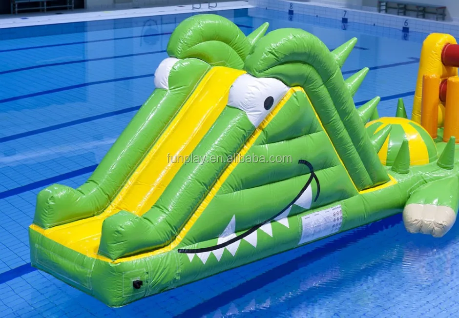 inflatable water obstacle course