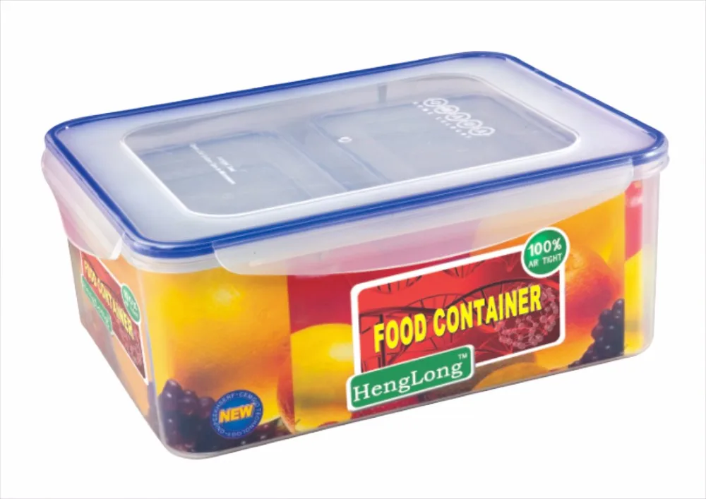 Bpa Free Microwave 5.3l Plastic Food Container With Hermetic And Tight