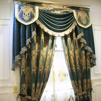 Luxury Embroidery Window Curtains Made In China Luxury