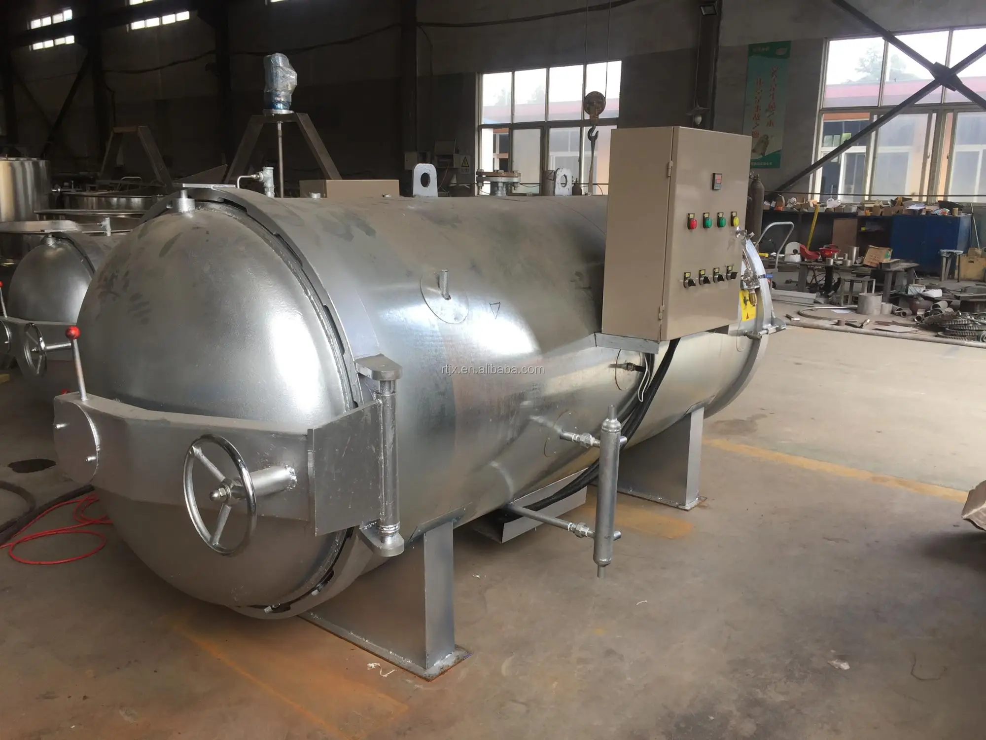 Commercial Double Door Horizontal Mushroom Autoclave Buy Mushroom