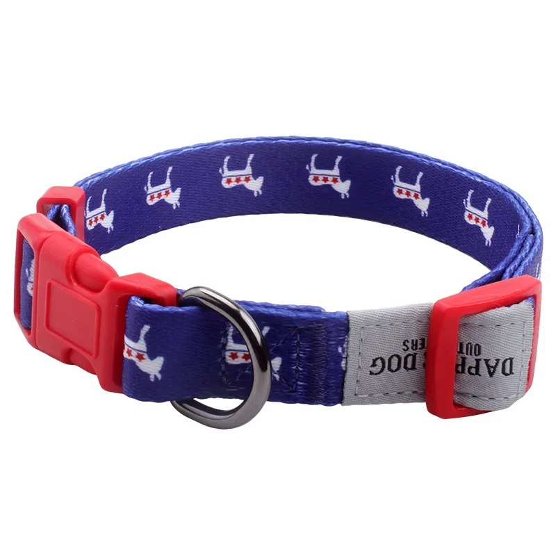 No Minimum Order Quantity Free Design Custom Logo Printed Dog Collar