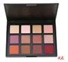 2018 Fashion Beauty Custom 12 Colors Eyeshadow Palette High Quality Professional Makeup Eye Shadow Powder with Private Label