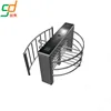 Digital Barcode Device Half Height Tourniquet Turnstile Gate With RFID Led Director