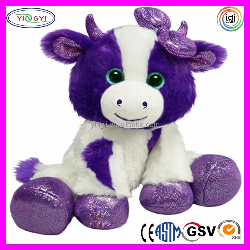 purple cow plush