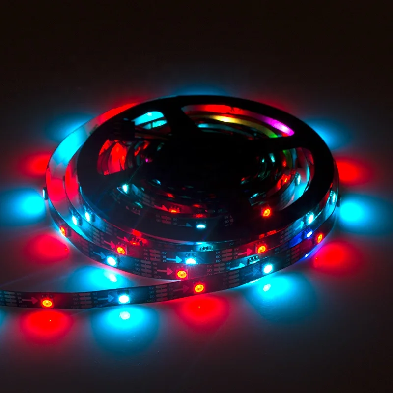 30led/m pixel led controller control ws2813 rgb led tape 5v