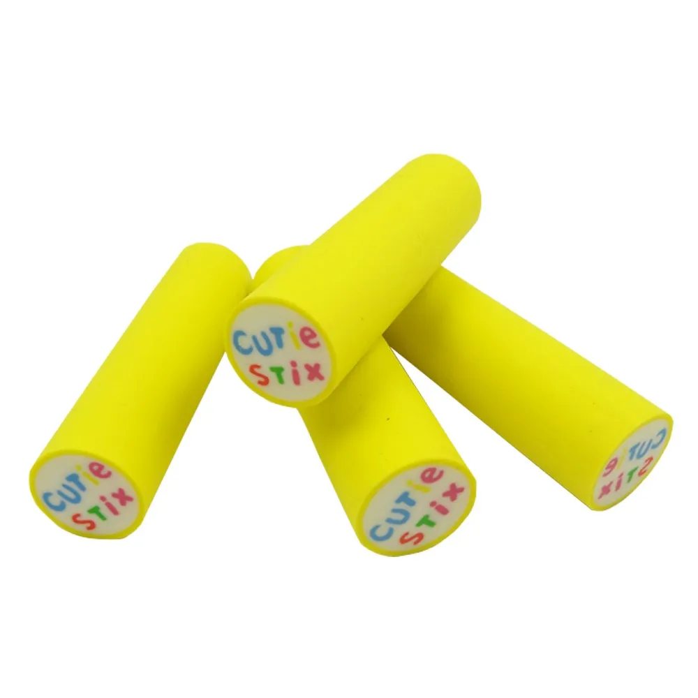 Long Cutie Stix Yellow Rubber Eraser For School Buy Long Eraser