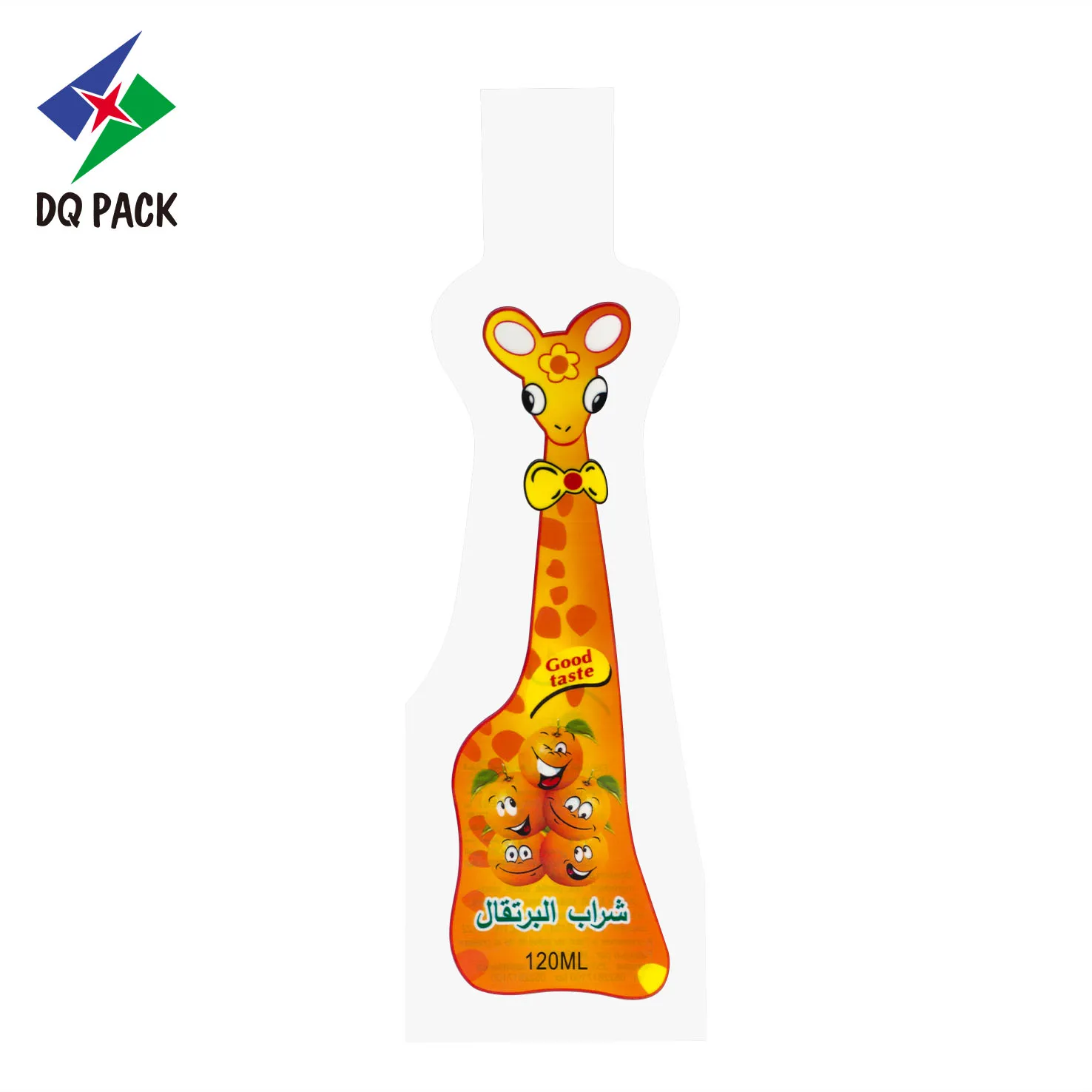DQ PACK China manufacturer custom printed fruit juice injection pouch
