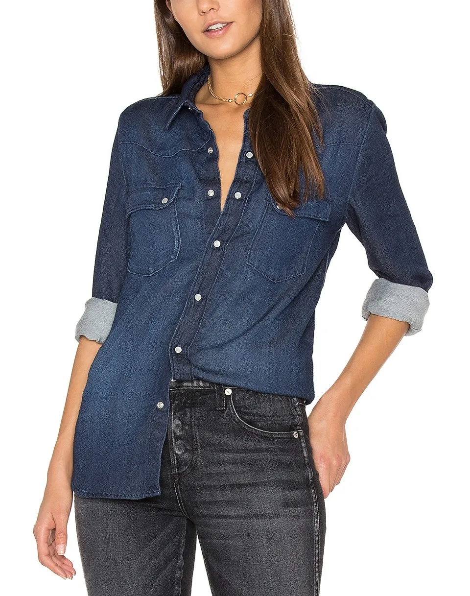 jean tops for womens