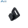 Black iron steel flat j hooks hardware
